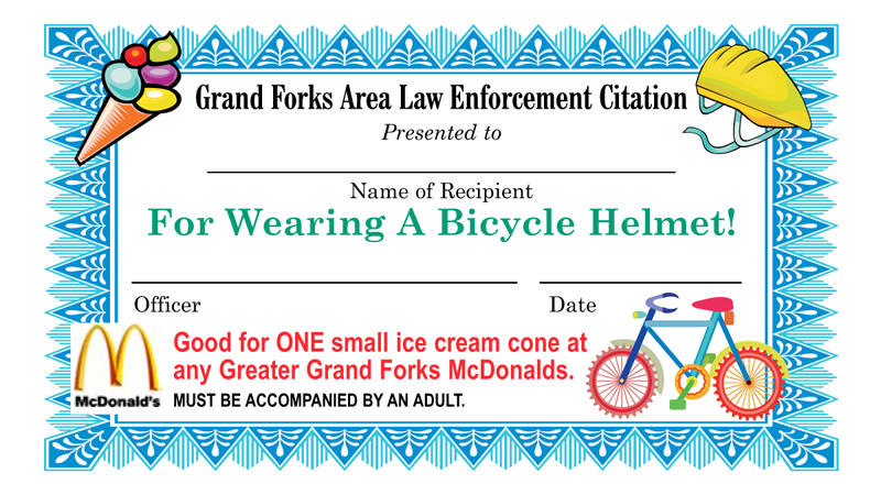 Cone Head citation card